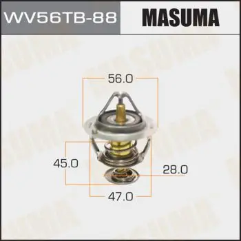 Термостат Mitsubishi Lancer/Carisma, Toyota Avensis/RAV4 1.3-2.0