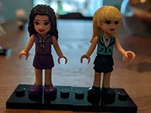 Action Figures Construction-Toys Assemble Girl Friends Mia-Olivia Children Martina Ce