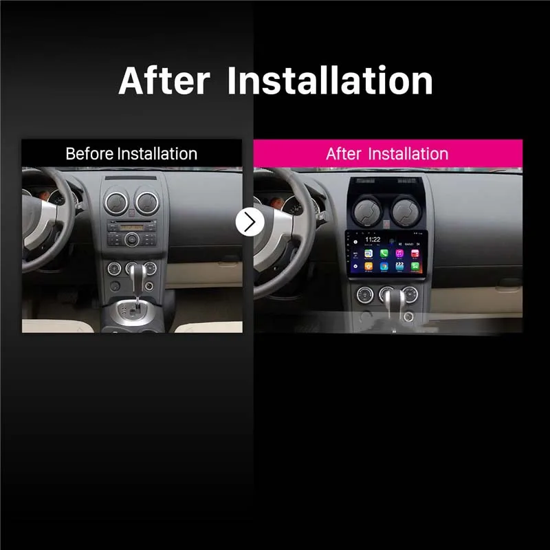 Lionet gps навигация для автомобиля NissanQashqai 2005- 9 дюймов RN1011X