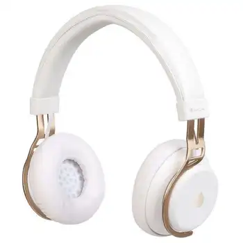 

Headphones ngs Arctic lust white-10m range-microphone-adjustable headband-can be used with cord jack 3.5mm