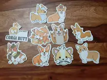 Vsco Girl Stickers Skateboard Guitar Corgis Animals Cute Luggage Kids Toys Waterproof