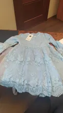 Girls Dress Flower Kids Clothes Lace Long-Sleeves Wedding-Party Elegant Childrens Casual