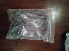 XCAN-Juego de tambor de lijado #80 #100 #120, grano con mandril de lijado de 6,35mm y 12,7mm para herramientas rotativas Dremel, bandas de lijado