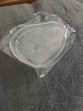 Plantillas de Gel de silicona suave para mujer, ayuda para el metatarso, almohadillas para zapatos, ortopédicas, 1 par