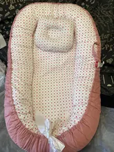 Cuna portátil para bebé, cuna de viaje plegable para recién nacidos