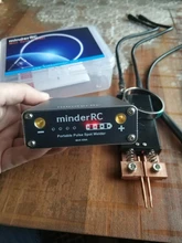 MinderRC-Mini soldador por puntos de 9 engranajes, máquina de soldadura por puntos, con bolígrafo de soldadura Extra de una sola mano, placa de níquel, batería 18650