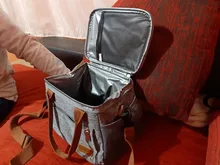 TOMULE Portátil Bolsa de almuerzo con aislamiento térmico bolsa de Picnic almacenamiento de alimentos bolsas de almacenamiento 9L hombro bolsa de caja de almuerzo de Picnic bolso