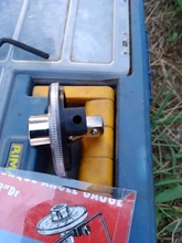 Medidor de ángulo de torsión ajustable, herramienta de medición de rotación de ángulo, llave inglesa de reparación de automóviles, 360 grados, 1/2 pulgadas, SK1049