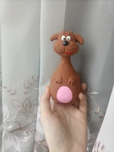 Dog-Toys Latex Pet-Puppy Animal-Shape Squeaky-Sound Chew