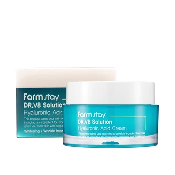 

Cream with hyaluronic acid farmstay dr-v8 solution hyaluronic acid cream 50 ml