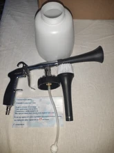 Pistola de espuma para limpieza de coche, arandela de alta presión, portátil, interior y Exterior, pistola de Limpieza Profunda, 1L, 6-9,2 Bar