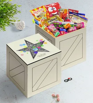 

Personalized School Ünlüyüm In Wooden Box Nostalgic Lezzetler Gift Seti-2