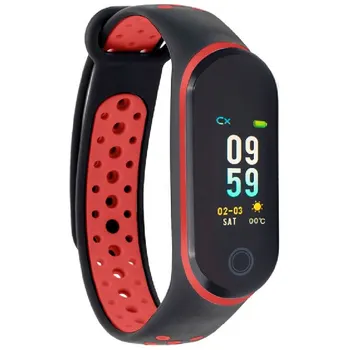 

Fitness bracelet Qumann QSB 10 Black-Red