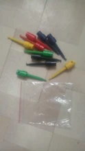 Clip-Grabber Probe Multimeter-Part Test-Clip Electrical-Testing-Hook 5-Color Round Smt/smd