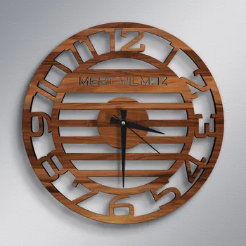 

Personalized Is Different Design Wooden Wall Clock-41B