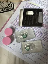 EYESHARE-lentillas cosméticas de Color hierba MilkShak, 1 par