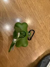 Poop-Bags Pet-Product Garbage-Bag Bio-Degradeable 8-Rolls Green Dog 23cmx33cm Environmental-Protection