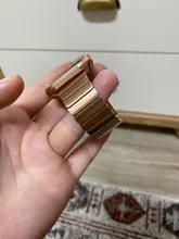 Correa de acero inoxidable para Apple Watch, banda de 44mm y 40mm para iWatch de 42mm/38mm, pulsera de Metal de mariposa para Apple watch serie 5 4 3 se 6