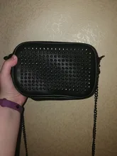 Chain Rivet Messenger-Bags Women Bag Punk Small Female Vintage Brand Ladies DIINOVIVO