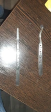 Hand-Tools-Sets Forceps Industrial-Tweezers Phone-Repair Anti-Static Curved Stainless