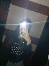 Female T-Shirt Short-Sleeve Aesthetic Tops Inscriptions Alphabet Russian Women Harajuku