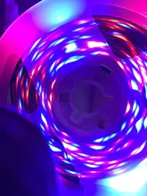 Tira de luces Led resistente al agua, tira Flexible de luces Led de 25M, 30M, 5050, RGB, CC de 12V, 5M, 10M, 15M, 20M con aplicación Bluetooth para teléfono