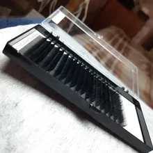 H & L desde 1990 20 filas de visón pestañas individuales pestañas maquillaje cilios para los profesionales de la pestaña de visón de extensión