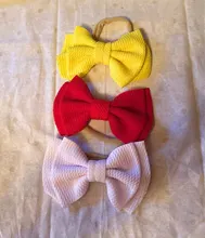 Infant Headband Turban Boho Toddler Newborn Baby-Girl Knot Cute Stretch Solid Big