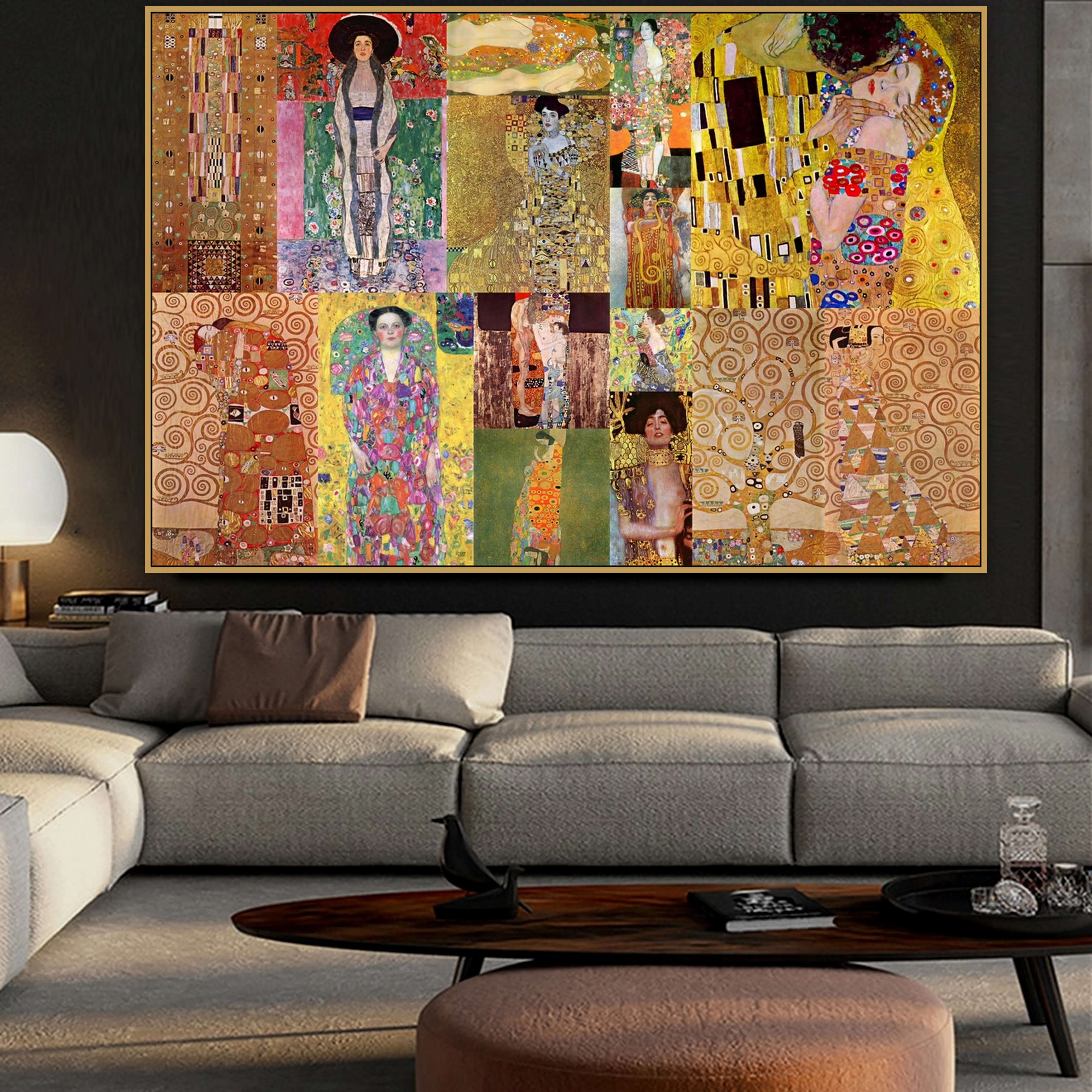 klimt Print klimt wall decor home decor klimt painting klimt print Prints Digital Prints