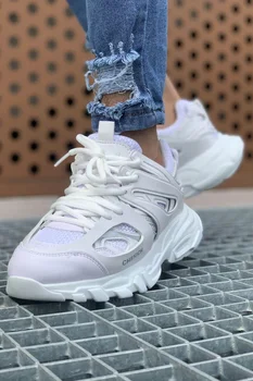 

Chekich CH301 IT Men 'S Shoes WHITE-GRAY 443125846