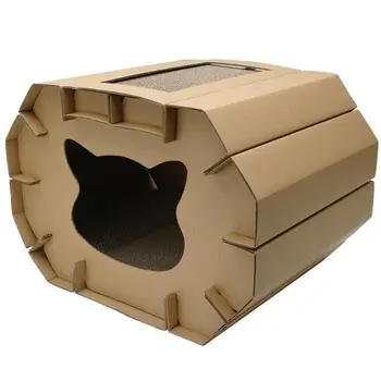 

LOVE CATS House scratch gata with cat-50x38x35 cm (19,64x14,9x13,7 inch)