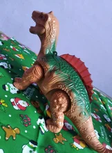 Dinosaurio eléctrico que camina, juguete de dinosaurios brillantes con sonido, modelo de animales para niños, regalo interactivo