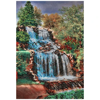 

БН-3401 Set for embroidery with beads Hobby & Pro's Waterfall's 26*38 cm