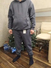 Jogger-Pants Track-Trousers Gym-Wear Drawstring Loose Fleece Winter Plus-Size New SIMWOOD
