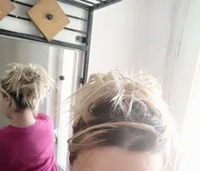 Bicicleta con sintético Flexible moño para el cabello rizado cabello moño elástico sucio ondulado Scrunchies abrigo de cola de caballo de pelo banda Exte