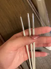 3 uds delineador para decoración de uñas juego de bolígrafos para pintar 3D consejos de acrílico DIY pinceles para Gel UV Kit de dibujo línea francés diseño de uñas de arte herramienta