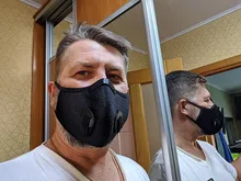 Mascarilla deportiva de carbón activado, máscara con filtro para polvo PM 2,5, anticontaminación, para correr, entrenamiento, ciclismo de montaña o carretera, transpirable