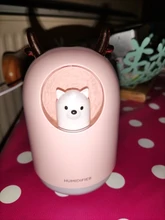 Humidificador ultrasónico con USB para el hogar, difusor de aceites aromáticos, lámpara LED de Color romántico, 300ml