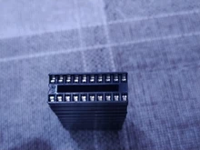 10 Uds IC conectores DIP6 DIP8 DIP14 DIP16 DIP18 DIP20 DIP28 DIP40 pines conector de enchufe DIP 6 8 14 16 18 20 24 28 40 pin