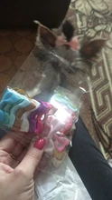 Lazos para el pelo de varios estilos para perros y gatos pequeños, cinta de goma elástica bonita, horquilla, accesorios para el cuidado de mascotas, producto de 20 Uds.