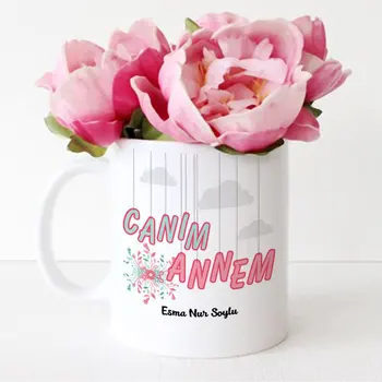 

Personalized Dear Mom White Mug Cup-005
