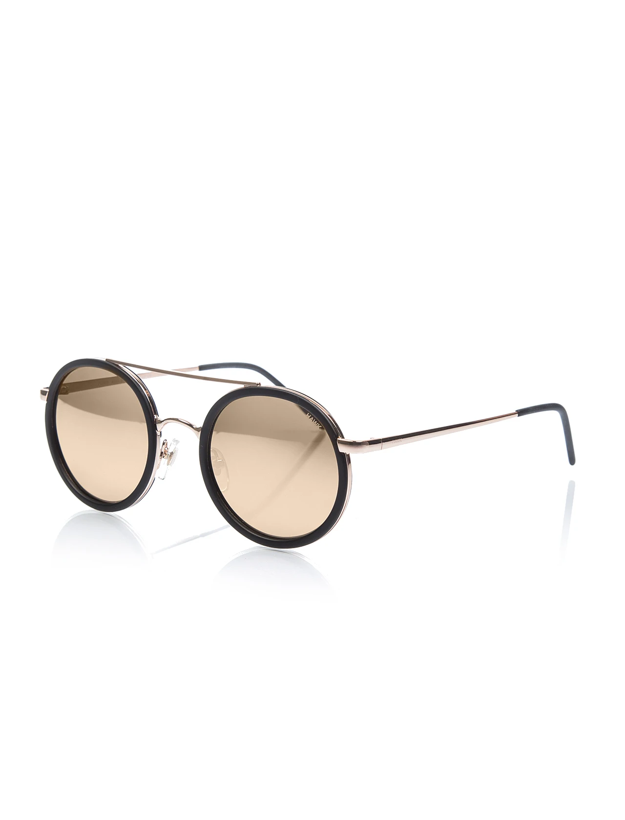 

Unisex sunglasses hw 1713 y 02 metal yellow organic round round 50-22-145 hawk
