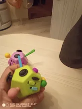 EDC mano para el autismo, TDAH alivio de la ansiedad en niños de 12 lados Anti-estrés Fidget Juguetes | Juguetes Fidget | Fidget Juguetes