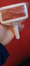 Peine cortapelos para mascotas cepillo de estética para mascotas, quita pelo de perro, peine de animales, suministros para limpieza de mascotas, herramienta de aseo, 1 ud.