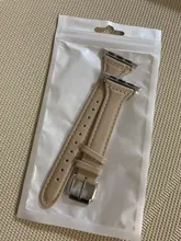 Correa de cuero para Apple Watch, banda de 42MM, 38MM, 40mm y 44mm para iWatch, hebilla deportiva series 1, 2, 3, 4, 5, 6 se, gran oferta