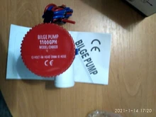 Bomba de agua de achique, 12v, 24V, 1100gph, 750gph, utilizada en barco, motor de hidroavión, casas, casa, barco