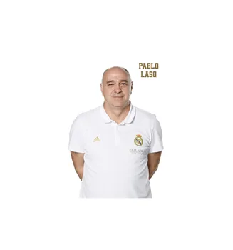 

POSTAL REAL MADRID basketball 2019/2020 PABLO LASO