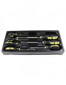 

JBM 10676 MODULE 7 SLOTTED SCREWDRIVERS FOR TOOL TROLLEY