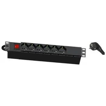 

FRA17408 6presa (e) AC 1U Black Power Distribution Unit (PDU)