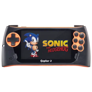 

SEGA Genesis Gopher 2 Game console + 500 games LCD 4.3"